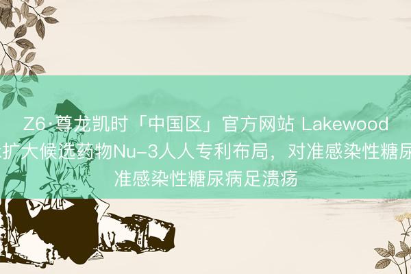 Z6·尊龙凯时「中国区」官方网站 Lakewood-Amedex扩大候选药物Nu-3人人专利布局，对准感染性糖尿病足溃疡
