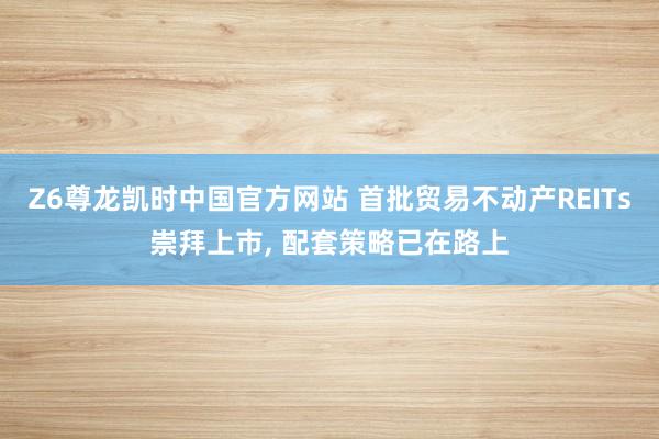 Z6尊龙凯时中国官方网站 首批贸易不动产REITs崇拜上市, 配套策略已在路上